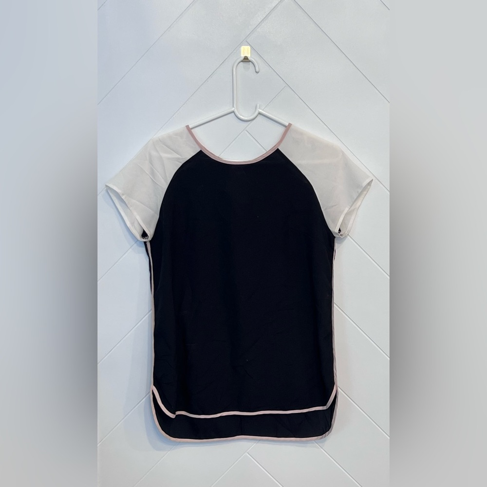 Woven Short Sleeve T